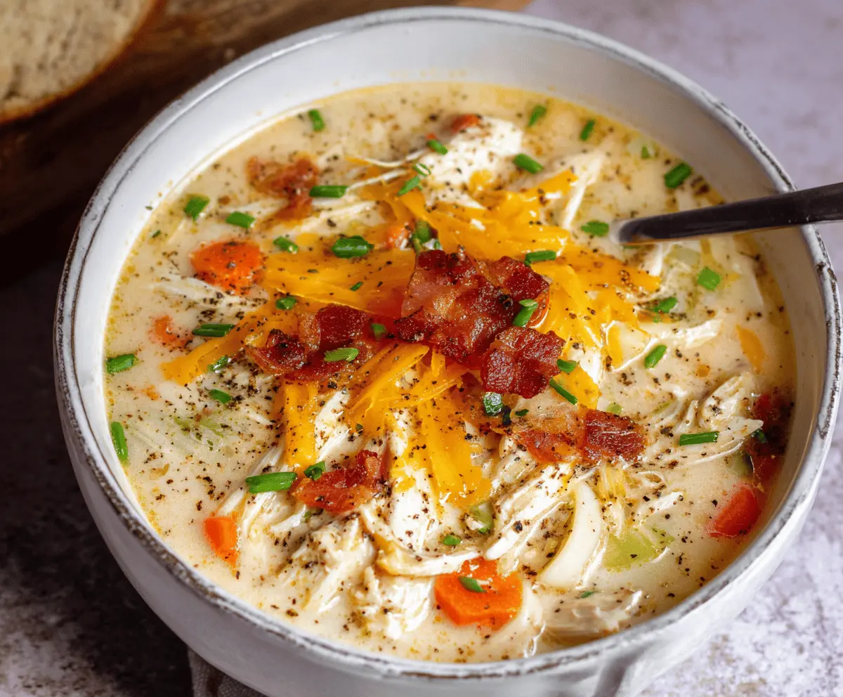 Crack Chicken Noodle Soup