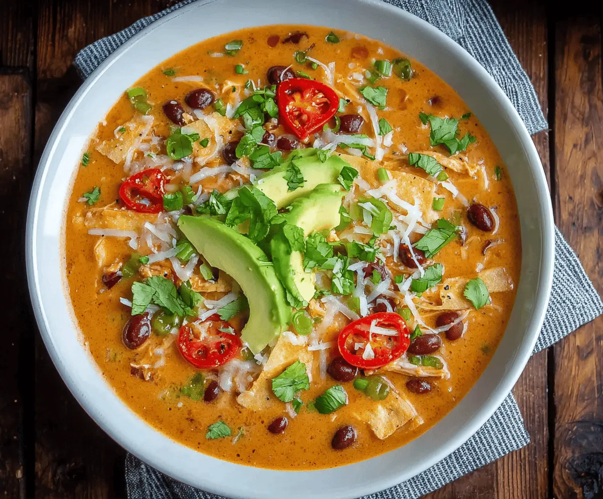 Creamy Enchilada Soup