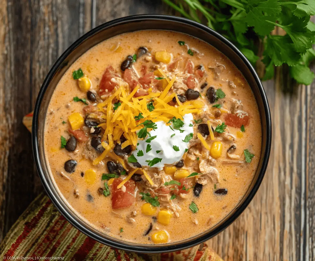Creamy Taco Soup