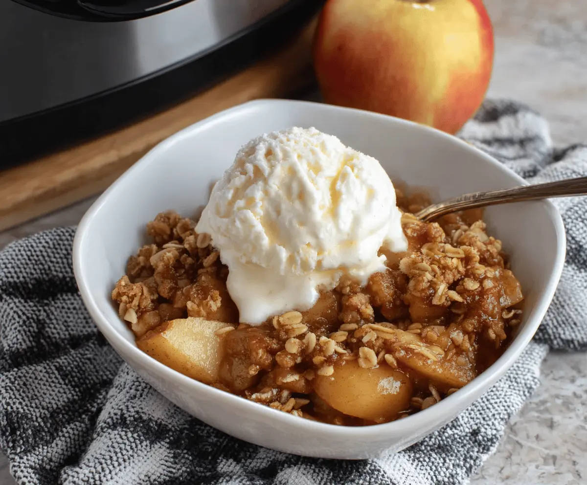 Crockpot Apple Crisp
