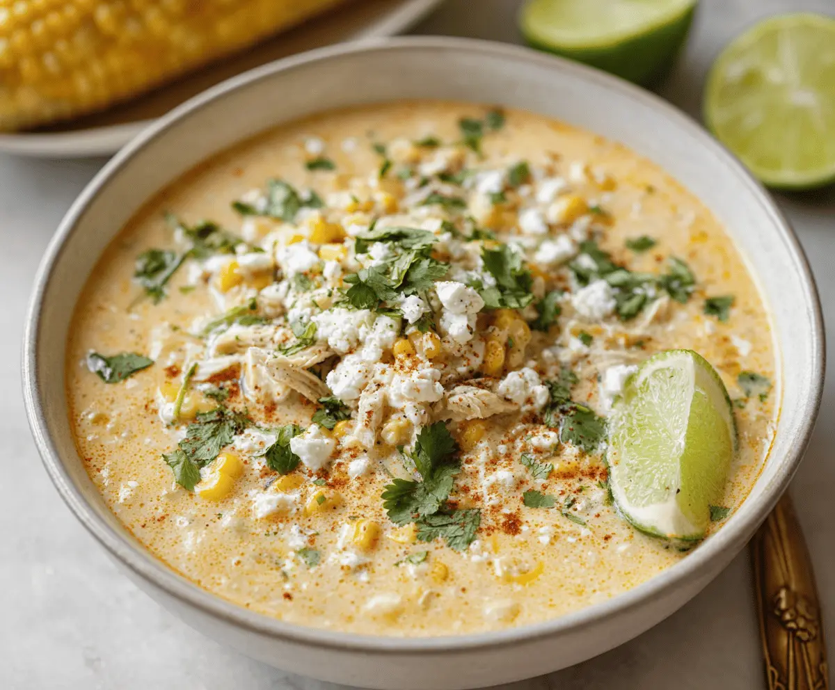 Elote Corn Soup