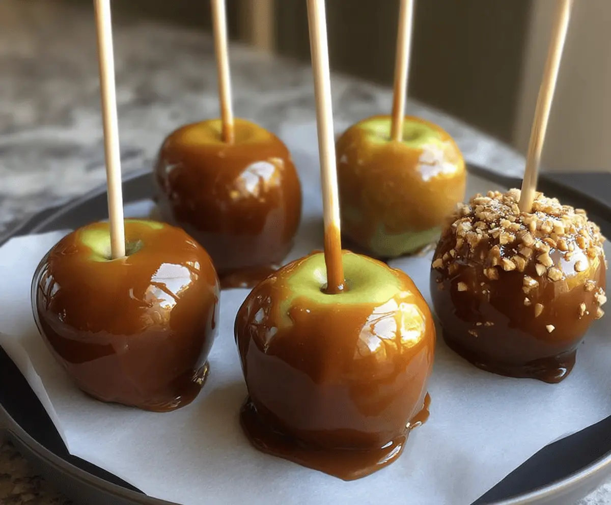 Gluten Free Caramel Apples Recipe