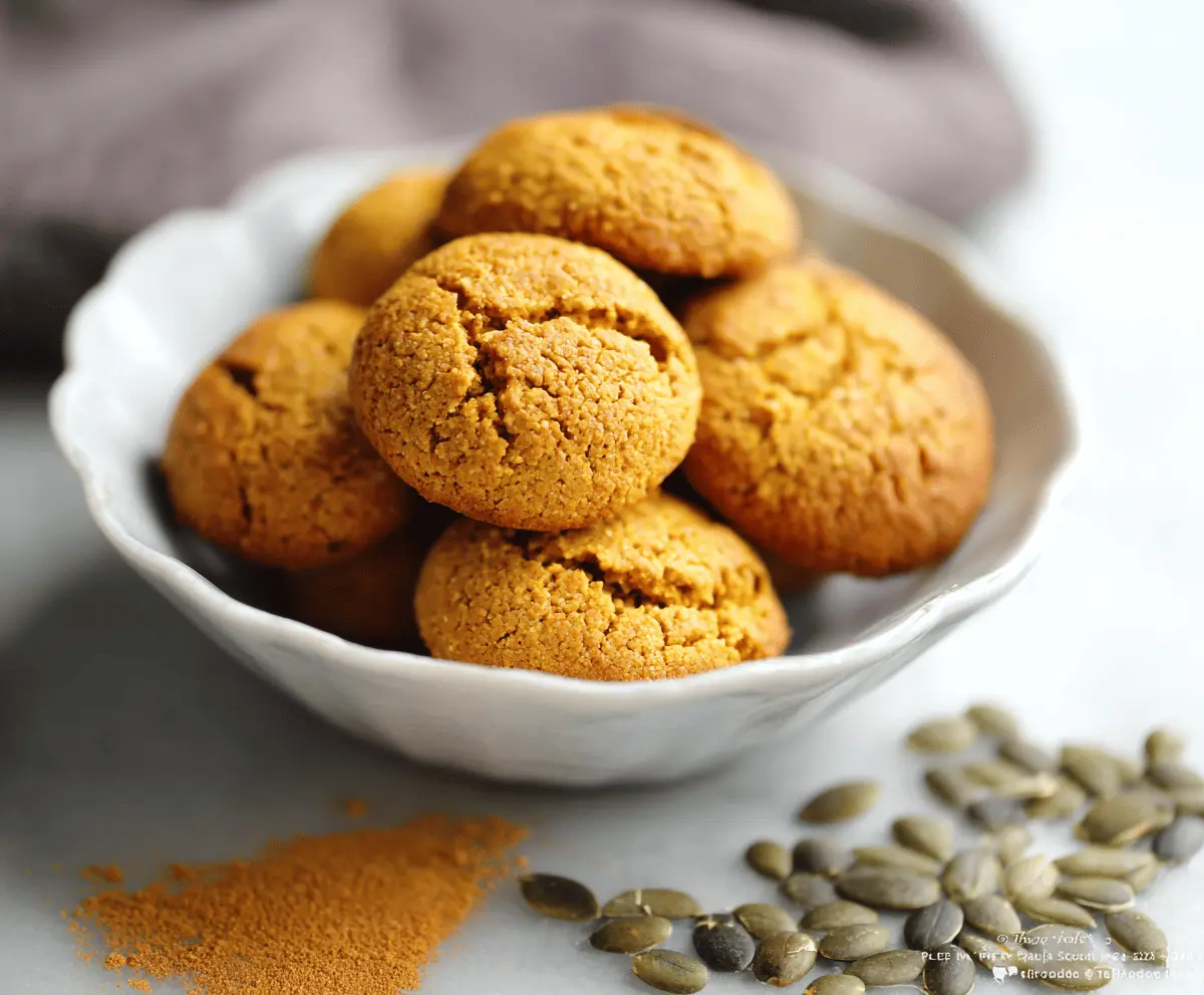 Pumpkin Protein Cookies