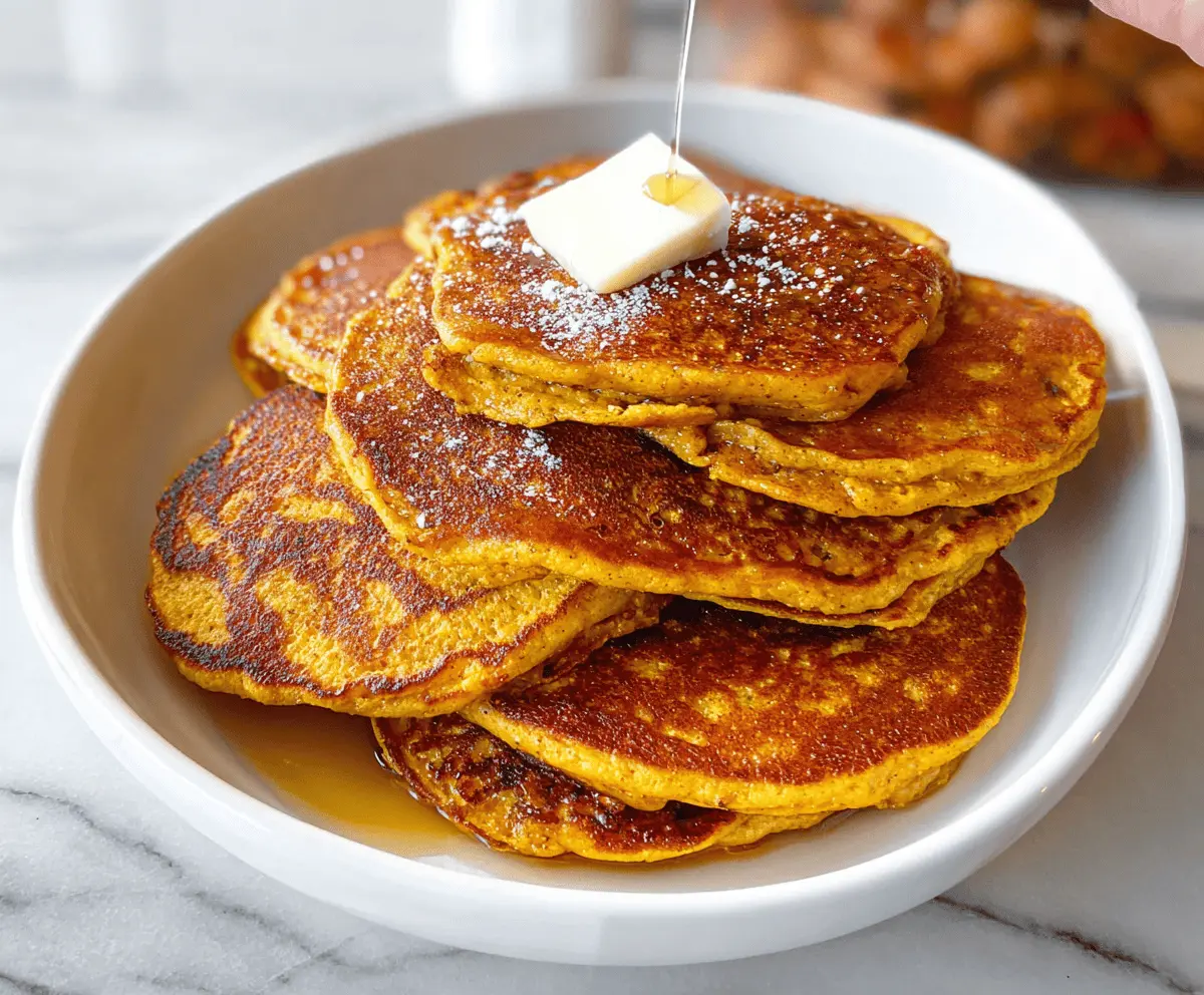 Pumpkin Ricotta Pancakes