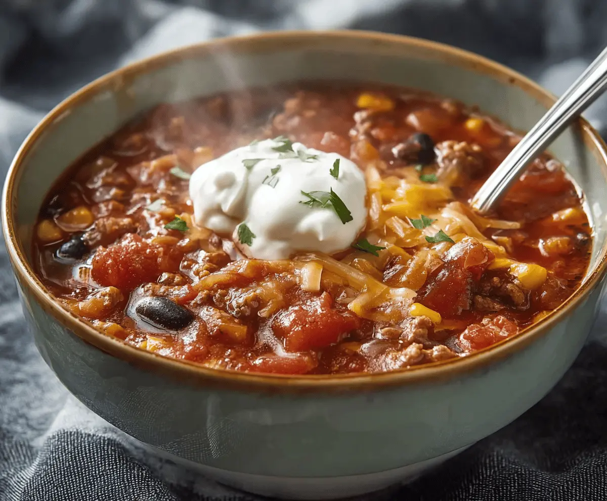 Ranch Taco Soup