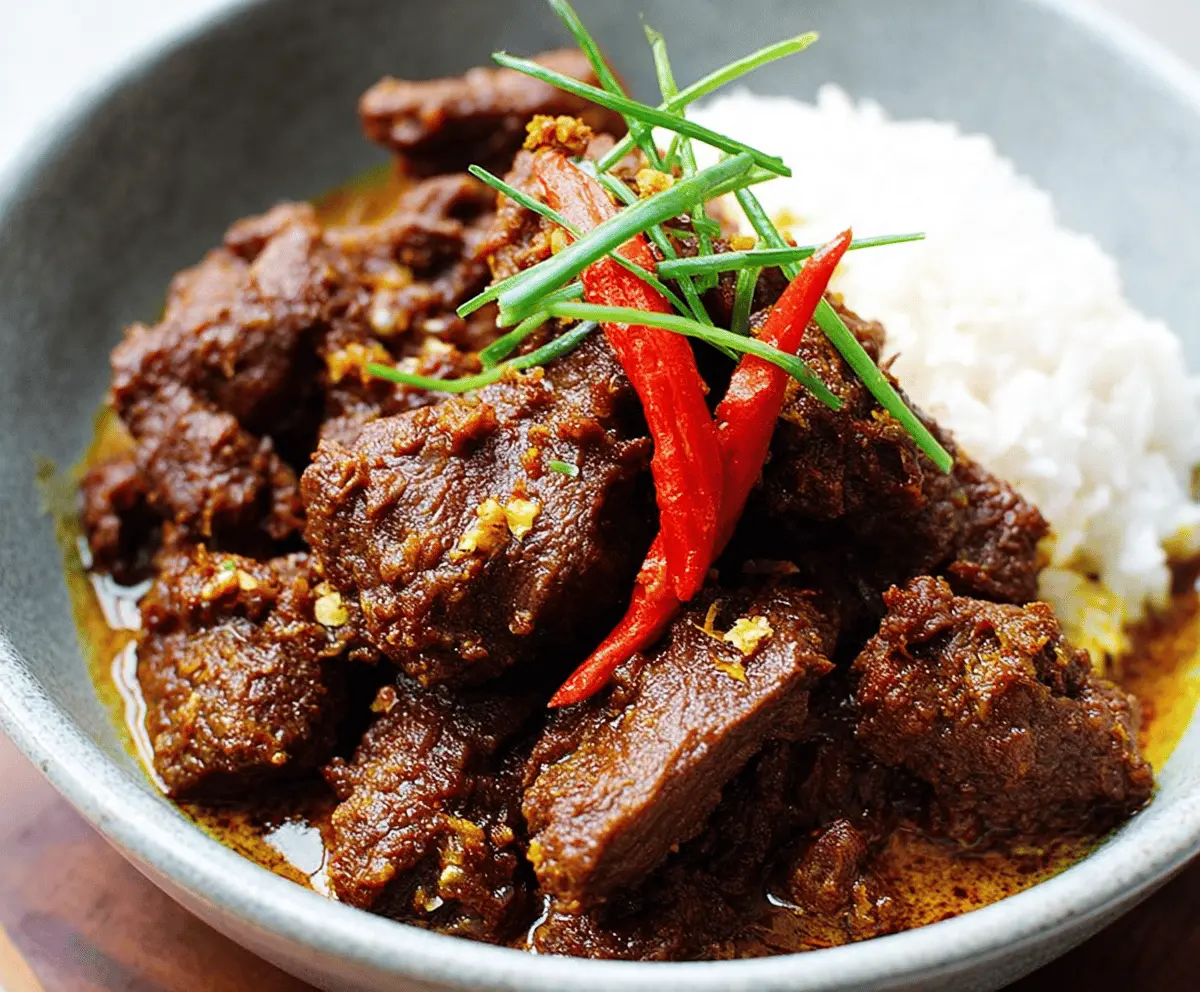 Beef Rendang