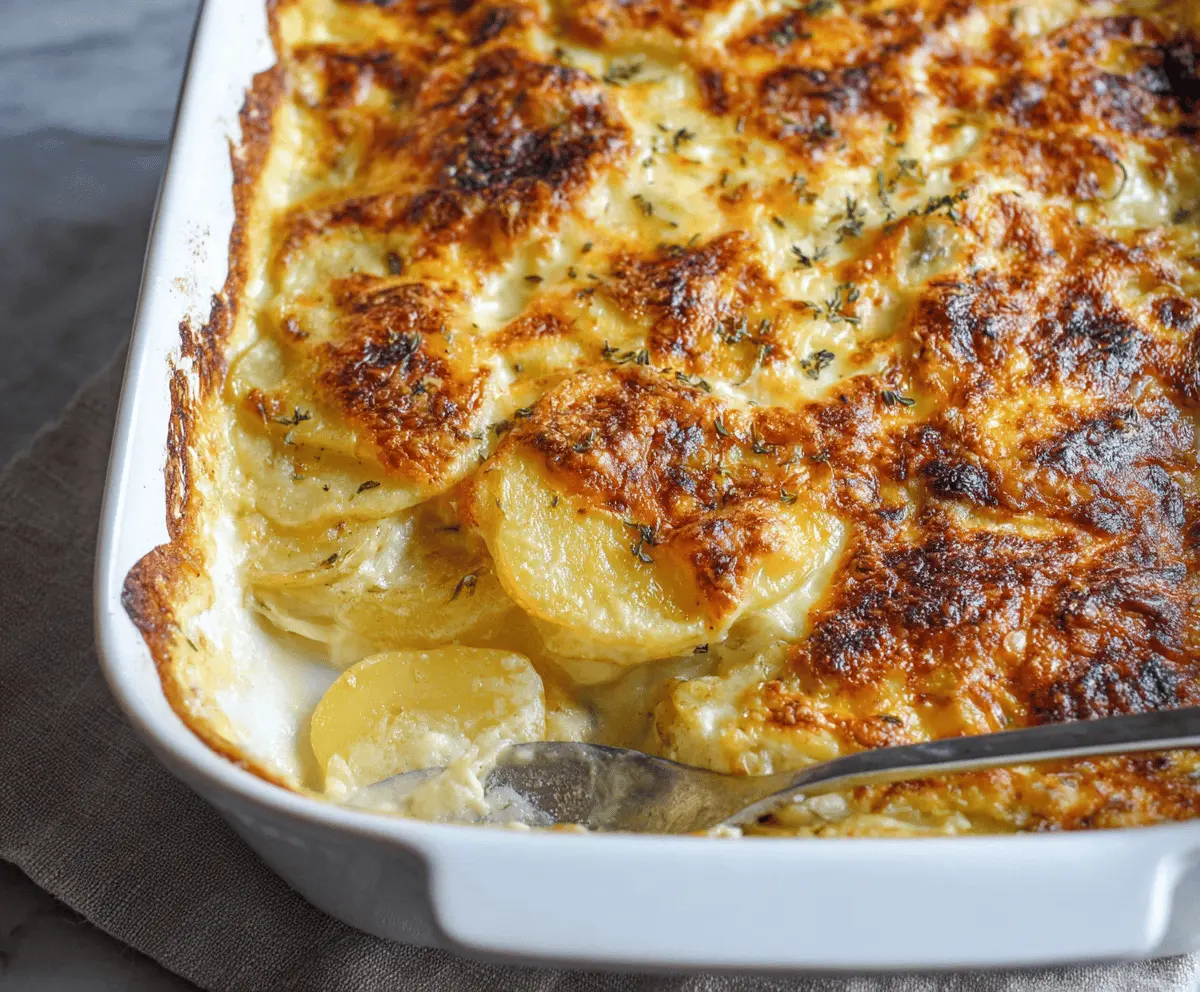 Cheesy Scalloped Potatoes