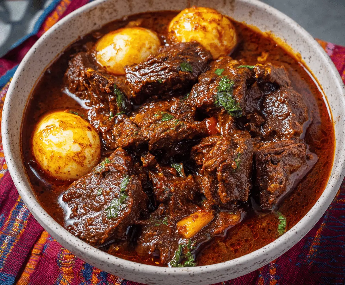 Ethiopian Beef Stew