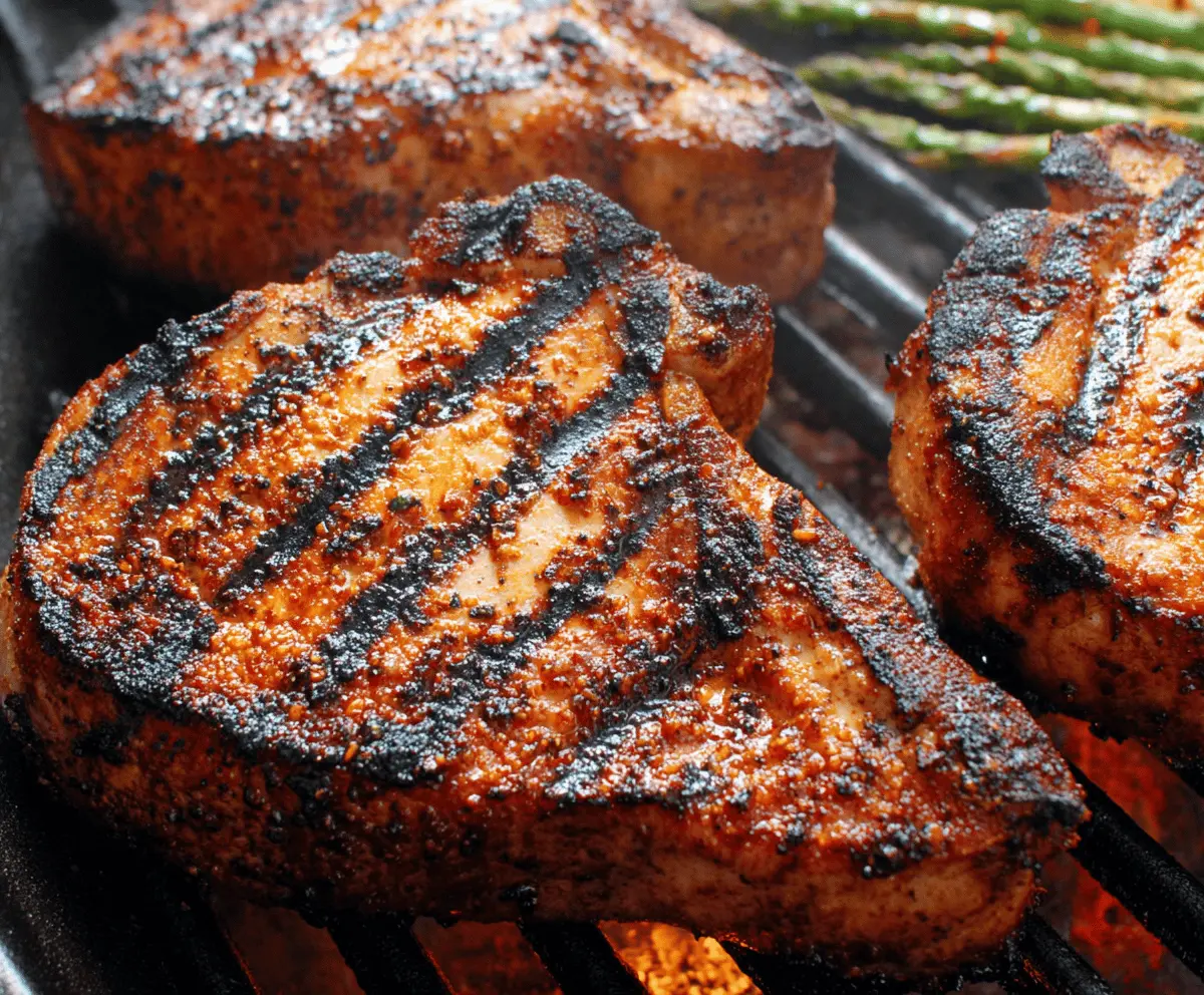 Grilled Pork Chops