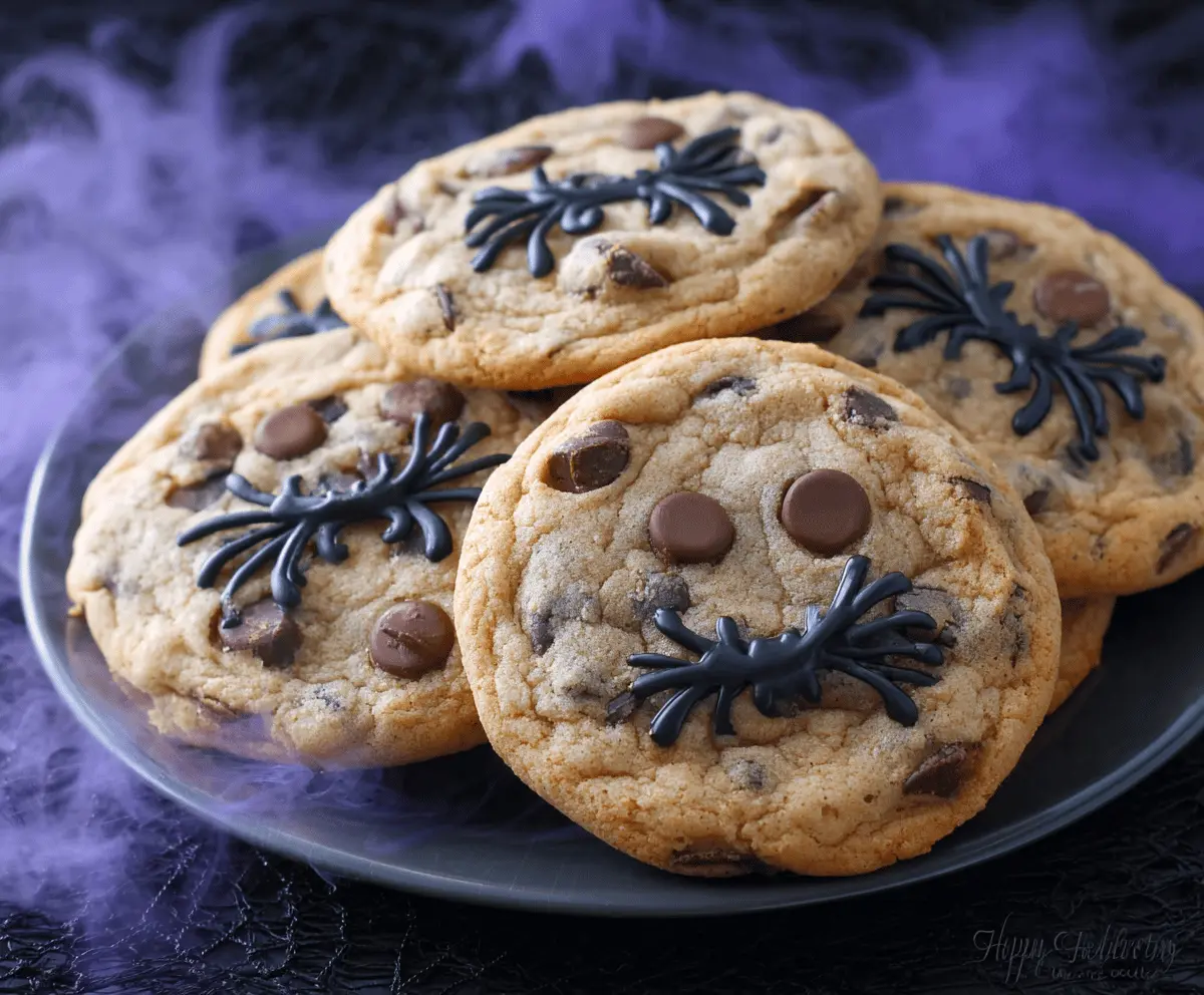 Halloween Chocolate Chip Cookies