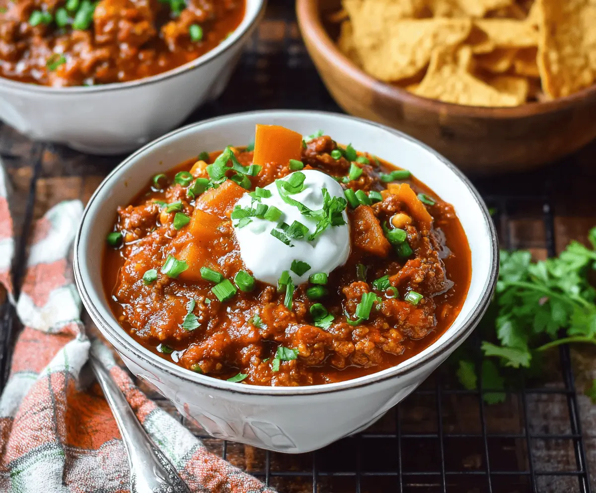 Pumpkin Chili