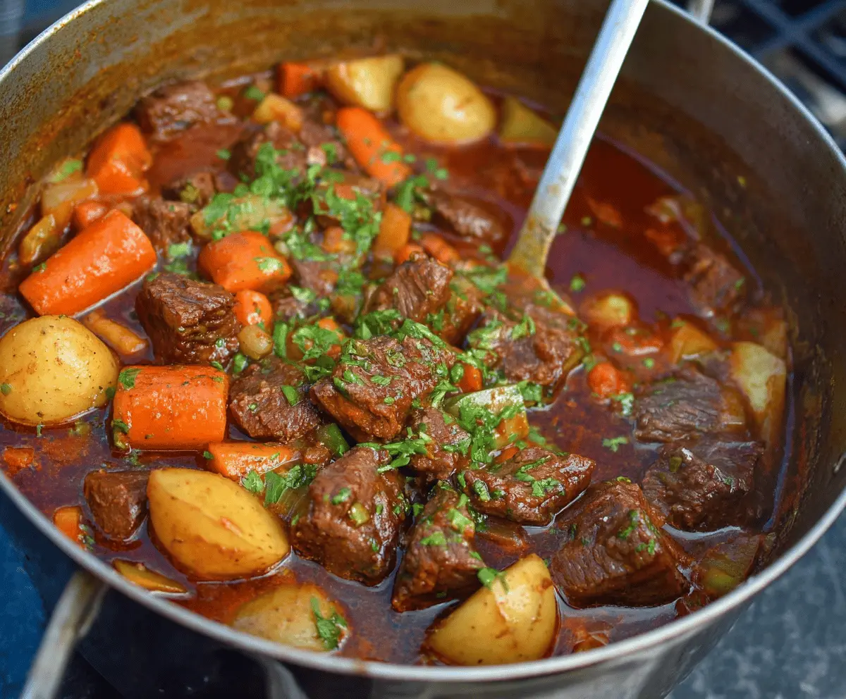 Stovetop Beef Stew