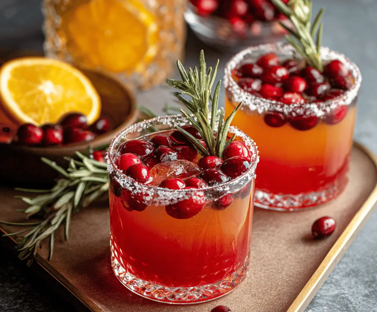 Festive holiday spiked punch cocktail served in a glass with garnishes, perfect for celebrations.