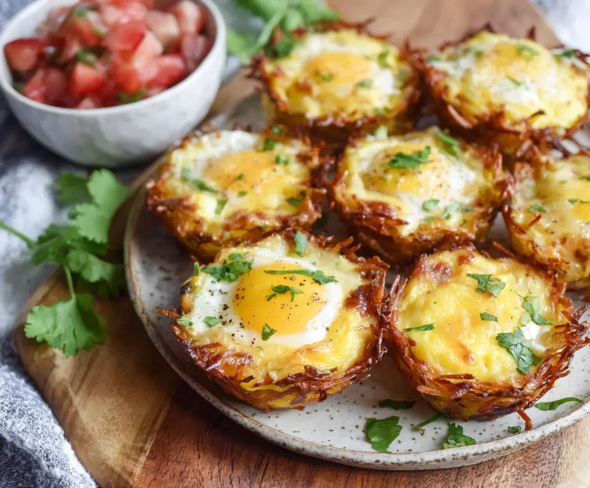 Hash Brown And Egg Cups