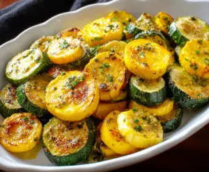 Roasted Zucchini and Squash