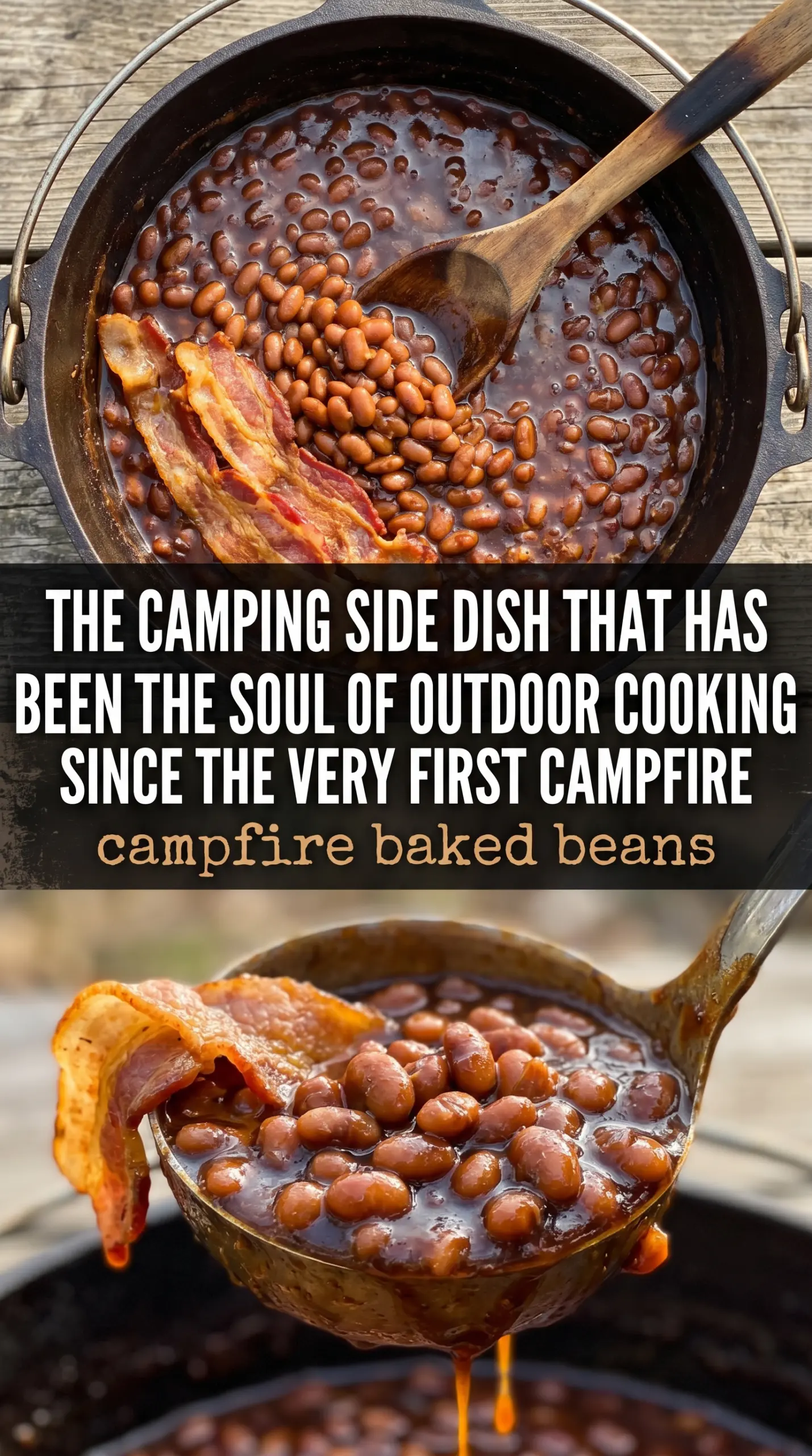 campfire baked beans cooked tender