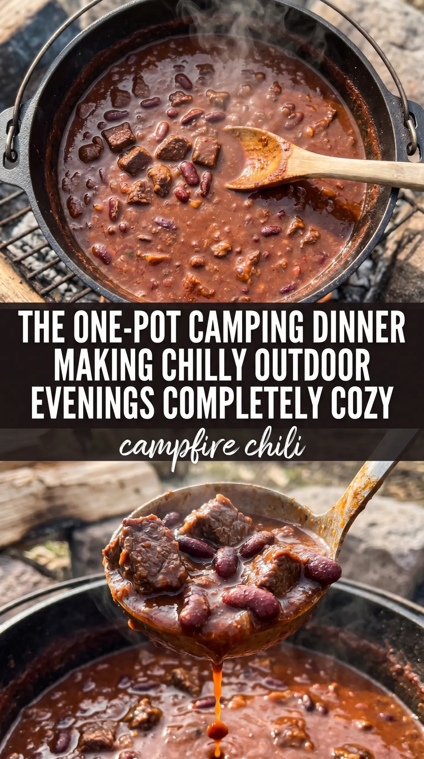 Campfire Chili hearty smoky