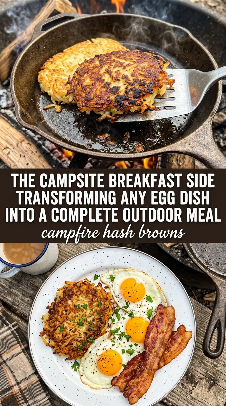 Campfire hash browns crispy skillet potatoes