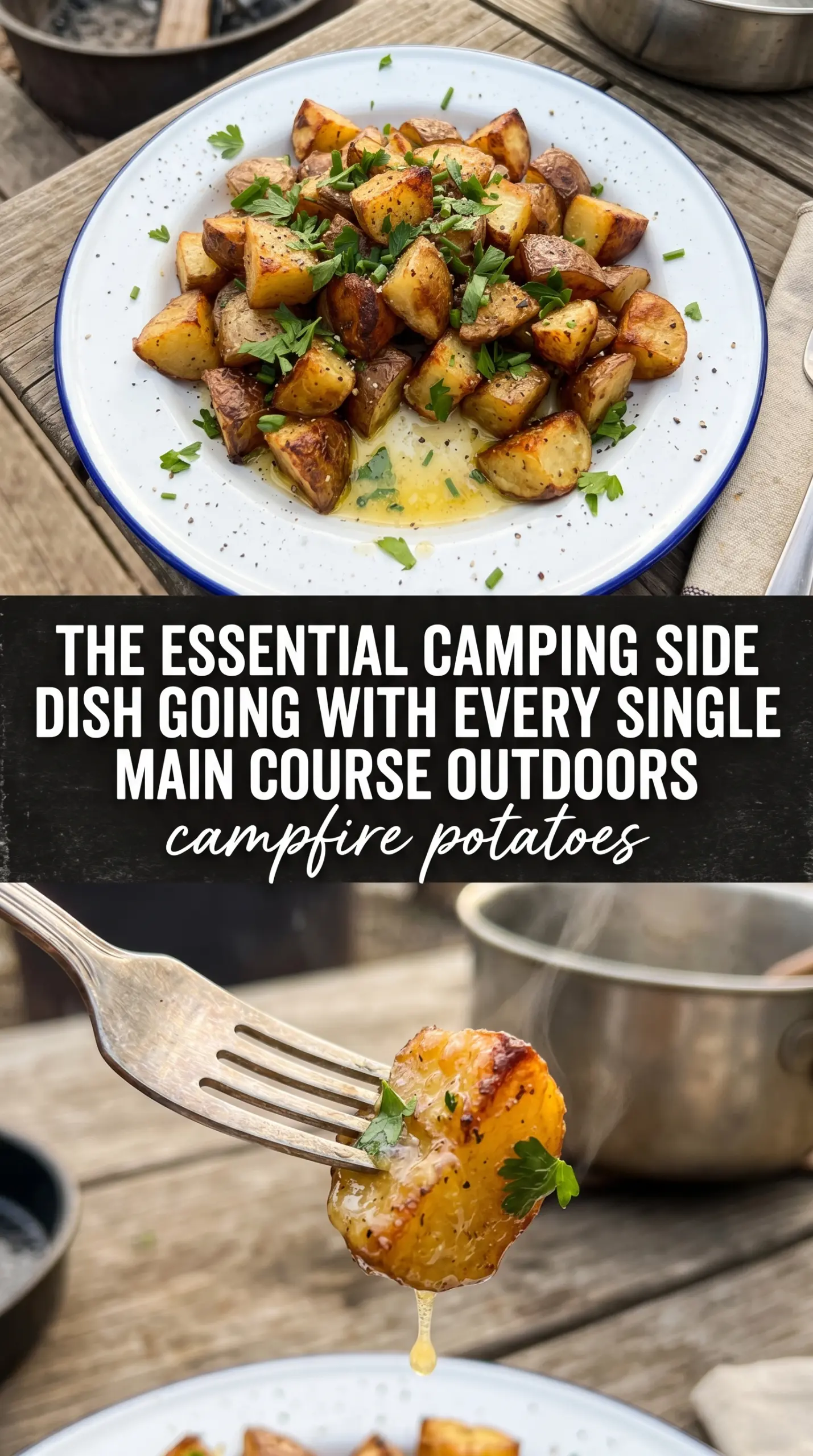 Campfire Potatoes golden buttery