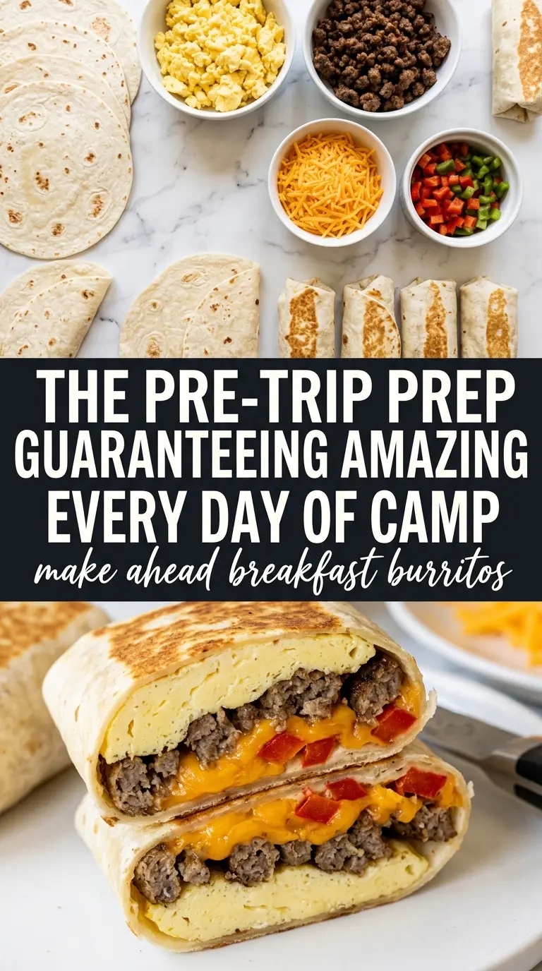 make ahead breakfast burritos cooked tender