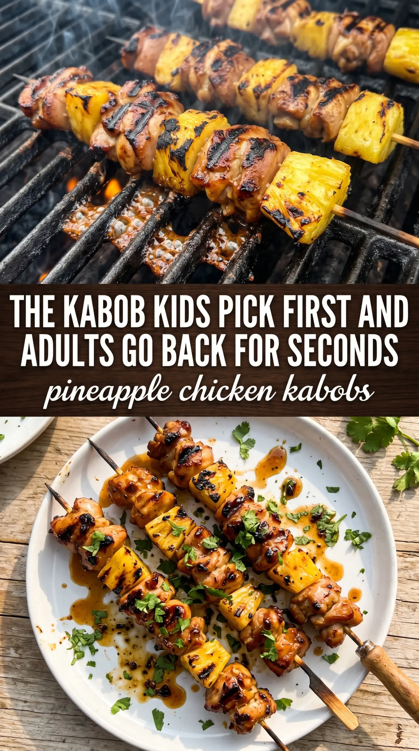 pineapple chicken kabobs cooked tender
