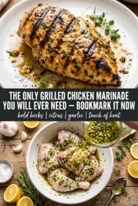 The Best Ever Grilled Chicken Marinade
