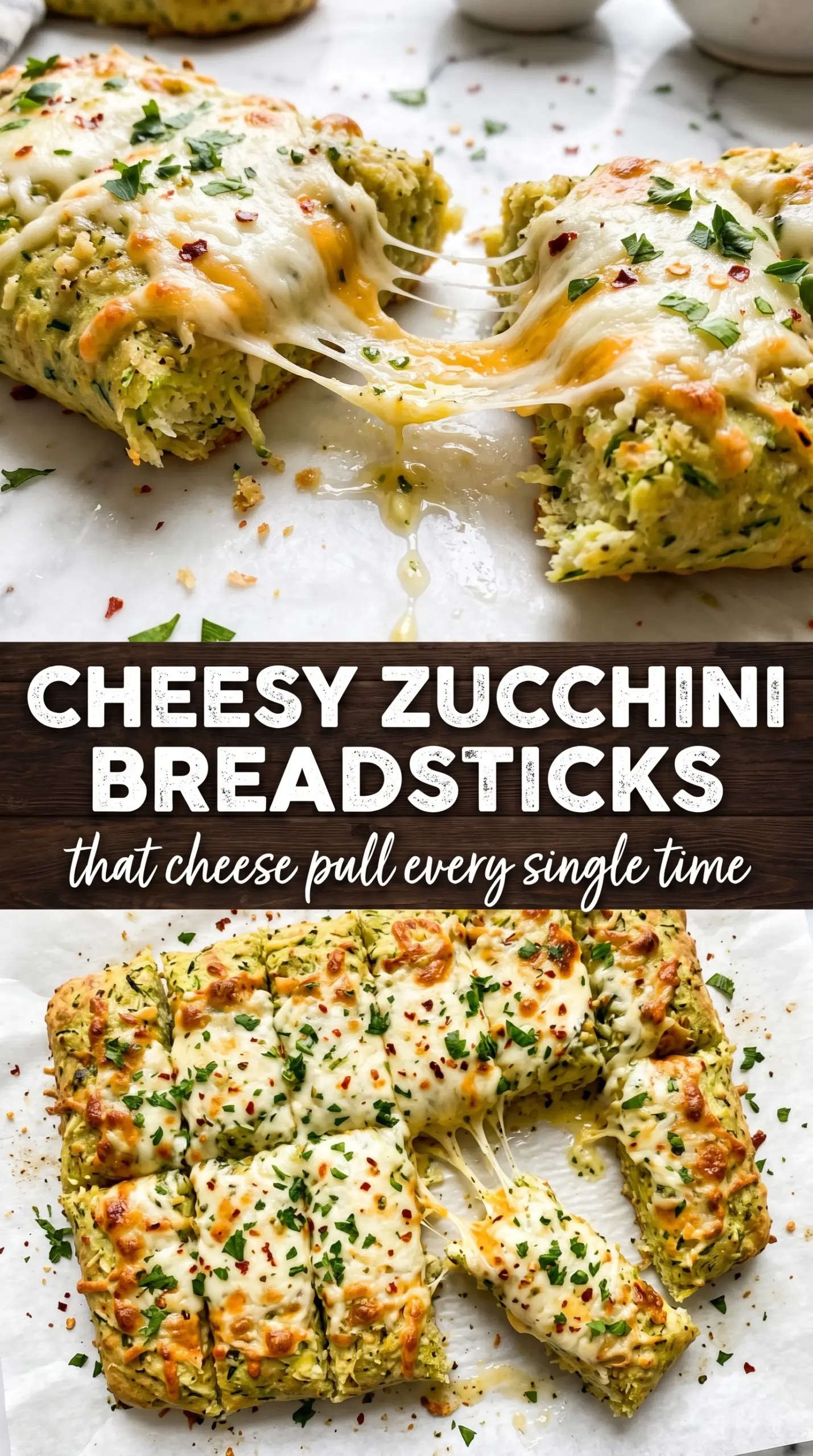 Cheesy Zucchini Breadsticks cheesy crispy