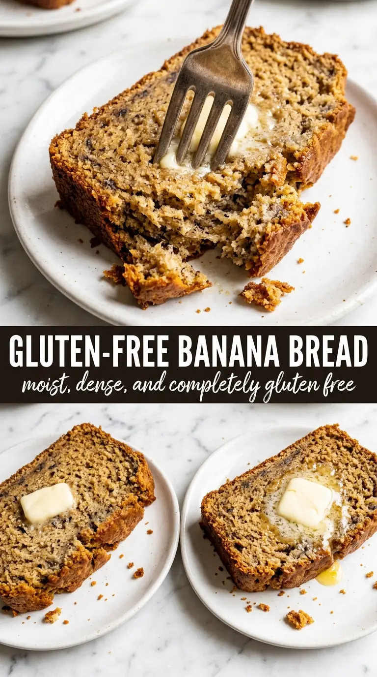 Gluten-Free Banana Bread moist almond flour crumb