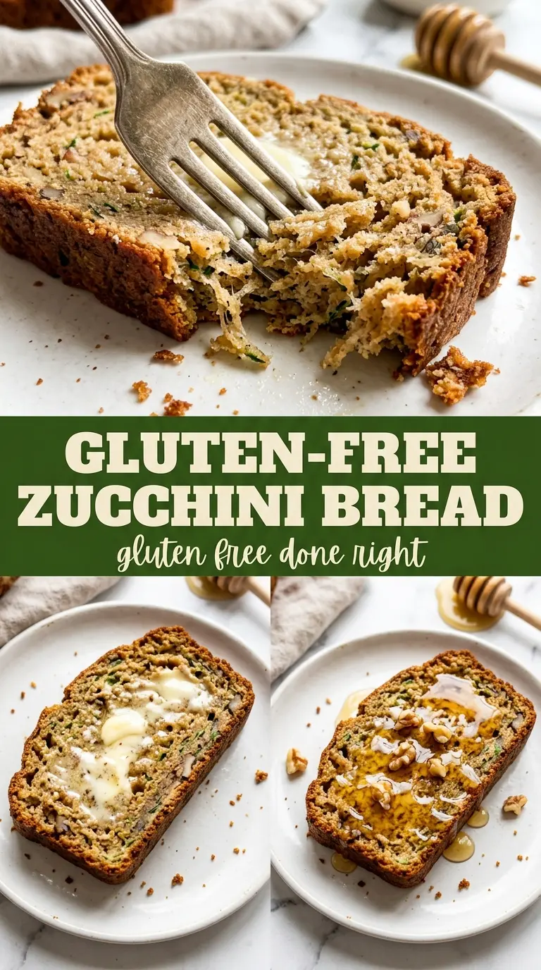 Gluten-Free Zucchini Bread moist tender loaf
