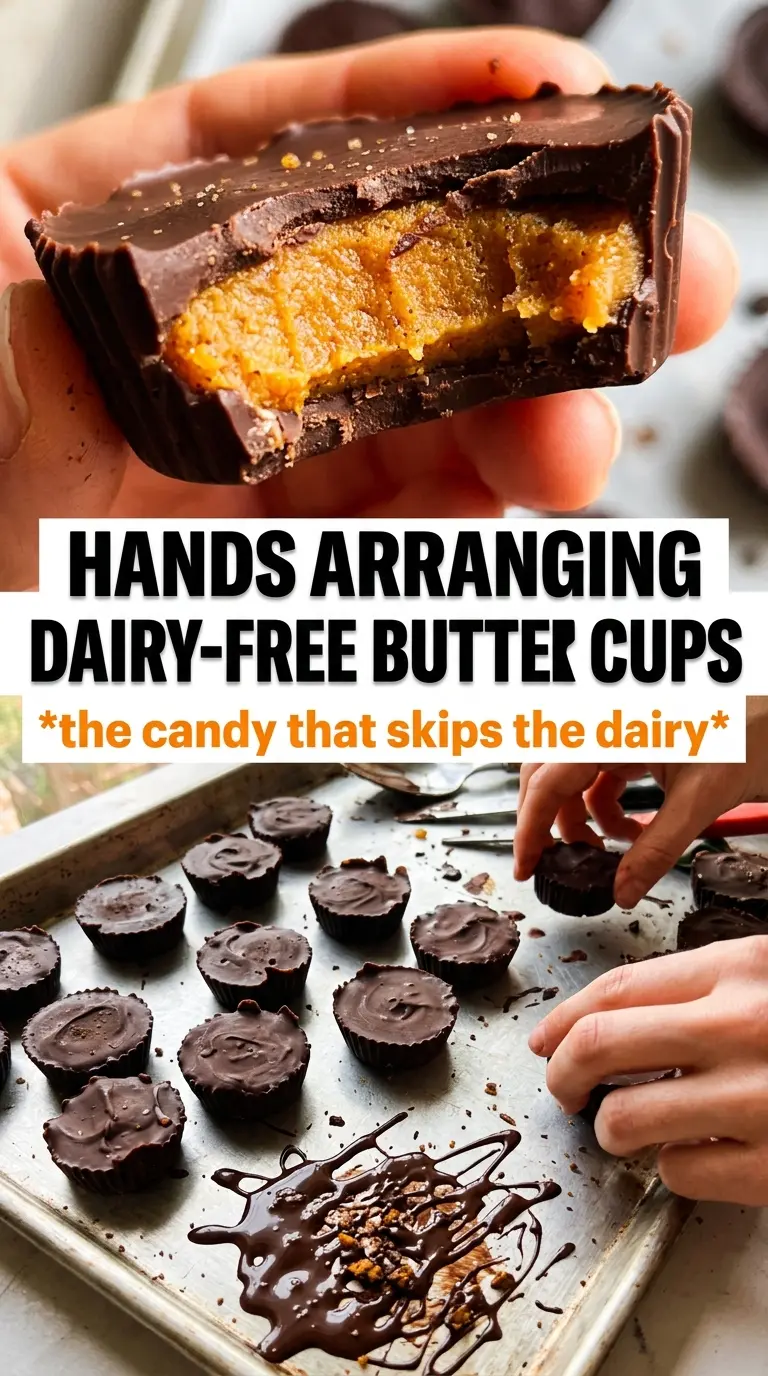 Dairy Free Chocolate Pumpkin Butter Cups creamy chocolate pumpkin